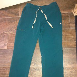 FIGS Caribbean Blue Yola Skinny Scrub Pants